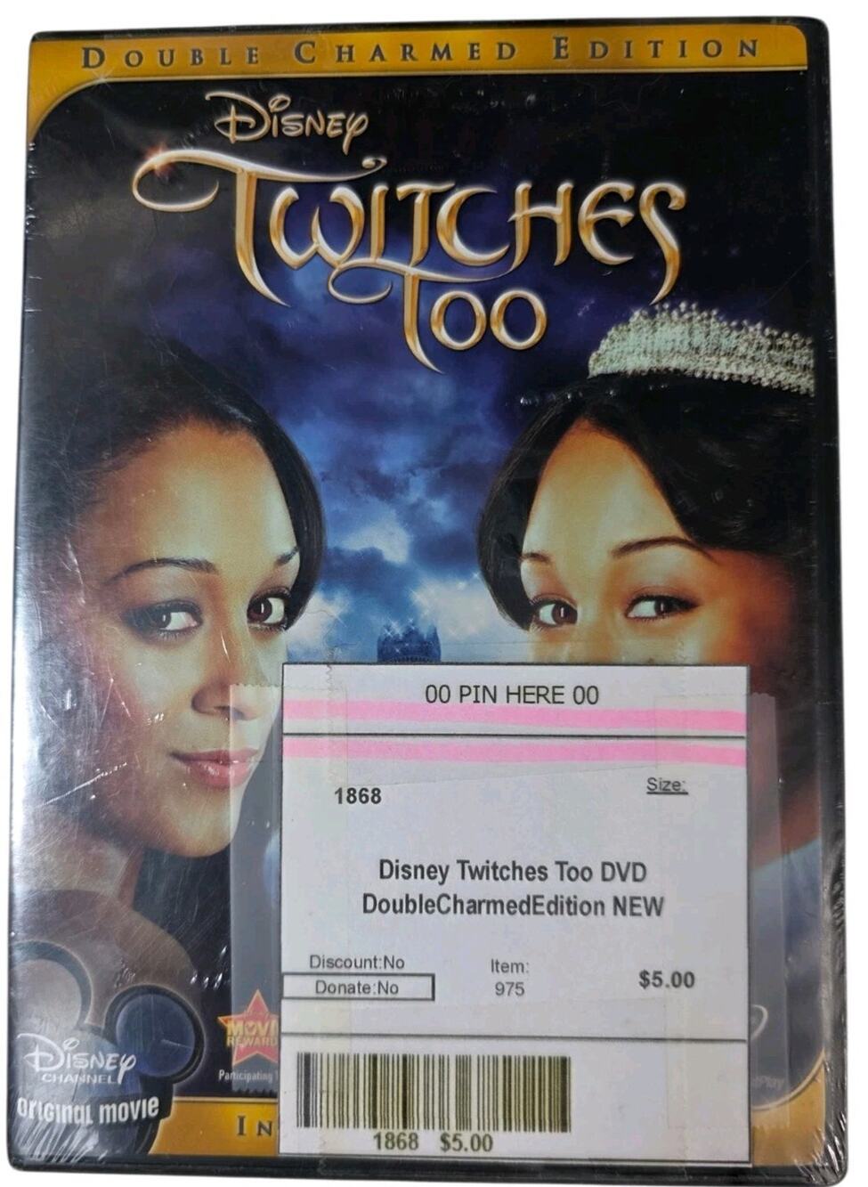 Twitches Too (DVD, 2008, Double Charmed Edition) Disney Brand New Sealed